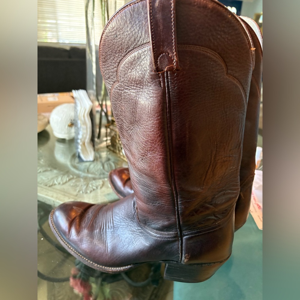 SOLD-Dan Post Brown Leather Men's Boots Used